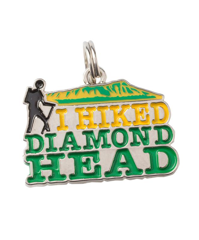 I Hiked Diamond Head Charm