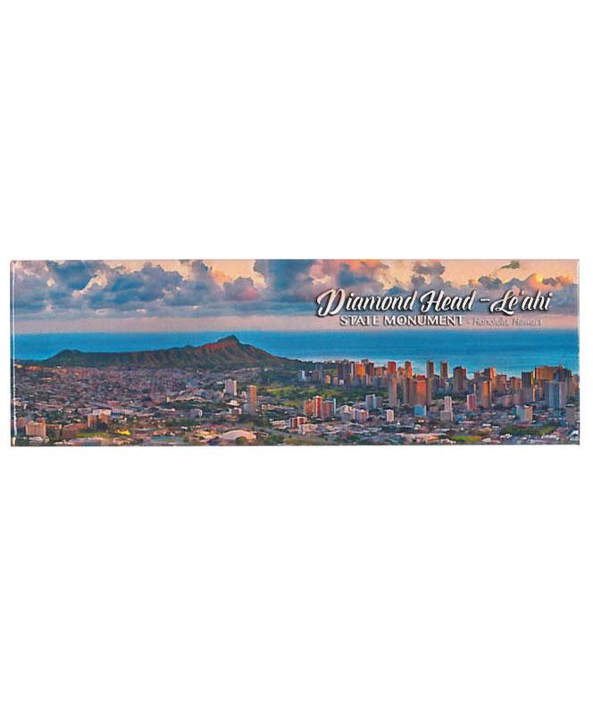 Diamond Head Sunset Magnet