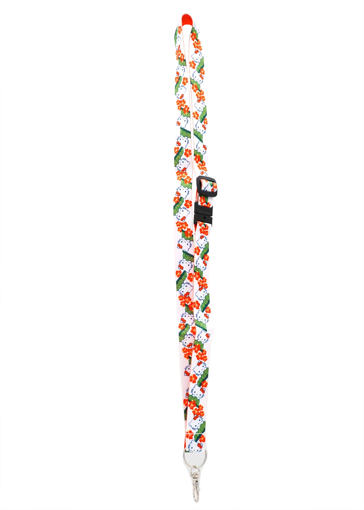 Hello Kitty Hibiscus Diamond Head Lanyard