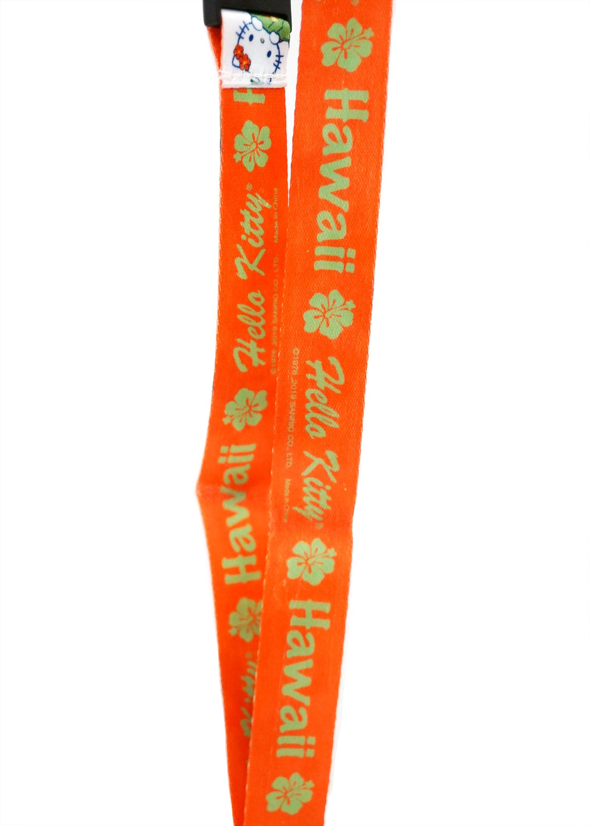 Hello Kitty Hibiscus Diamond Head Lanyard