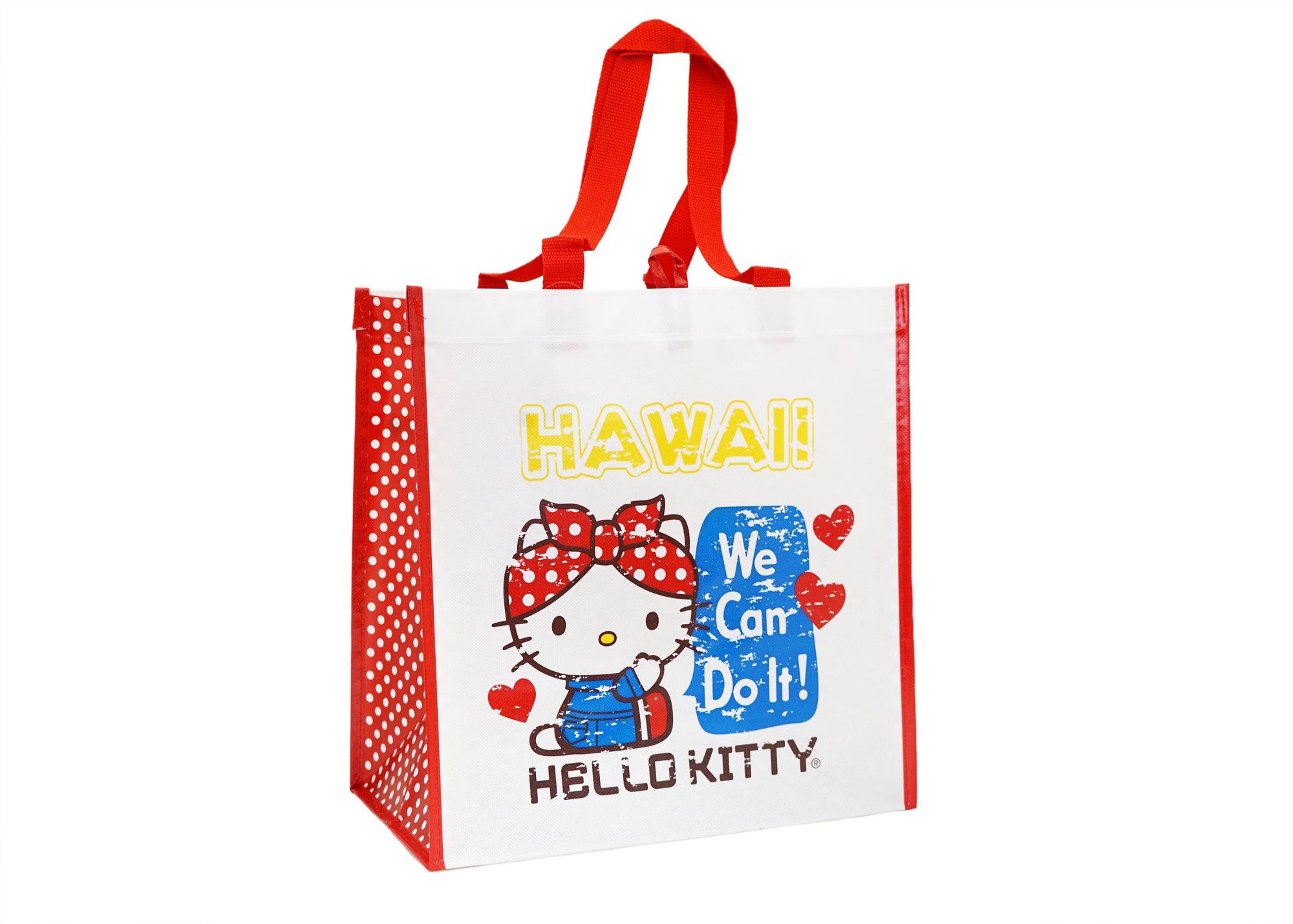 Hello Kitty Rosie We Can Do It Recycle Tote Bag