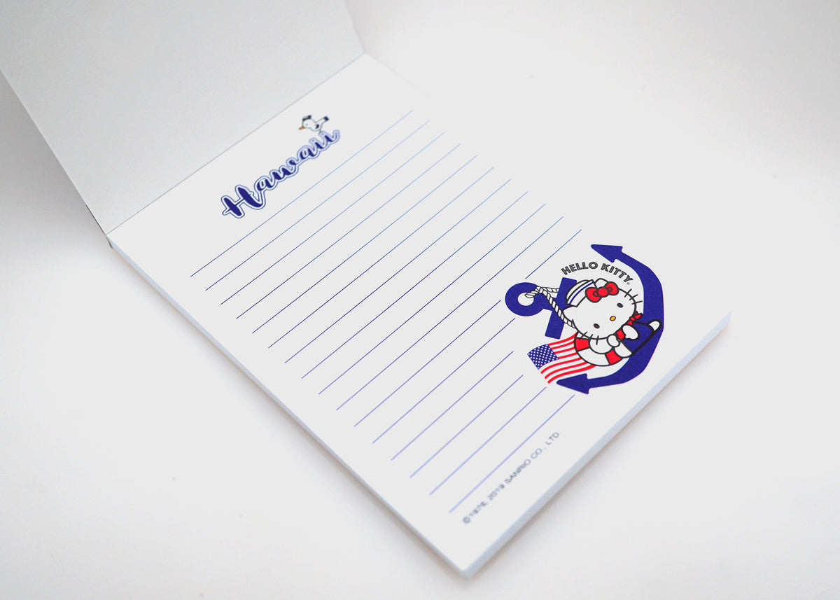 Hello Kitty Sailor Memo Note Pad