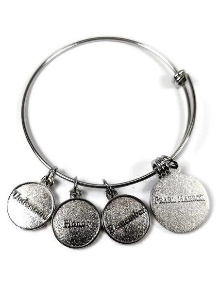 USS Arizona Memorial Four-Charm Bracelet