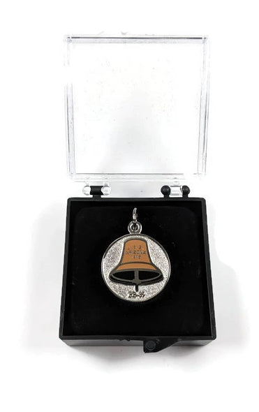 USS Arizona Bell Charm or Pendant (Sand Finish)