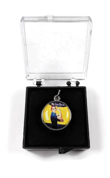 Rosie the Riveter Charm or Pendant
