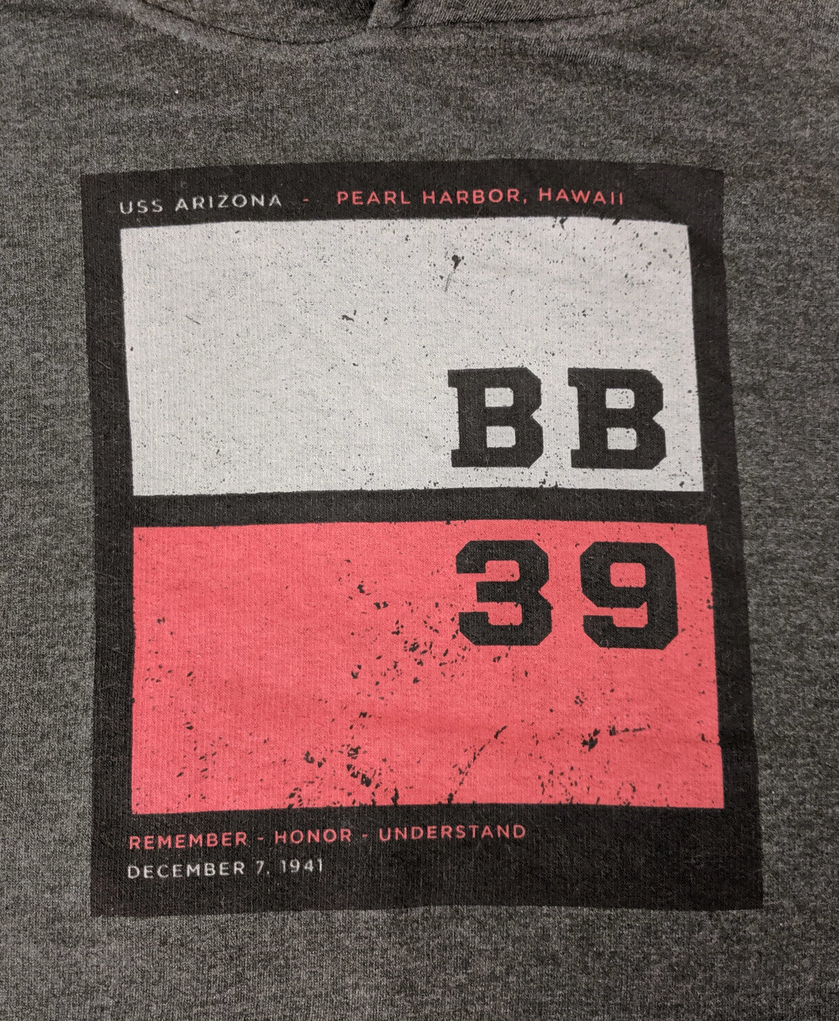 BB39 Hoodie, Charcoal