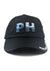 PH Letters Cap, Black