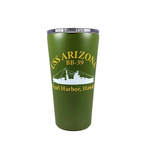 USS Arizona Battleship Tumbler, 16 oz.