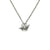 Sadako Sasaki Crane Pendant Necklace, Sterling Silver 10 mm