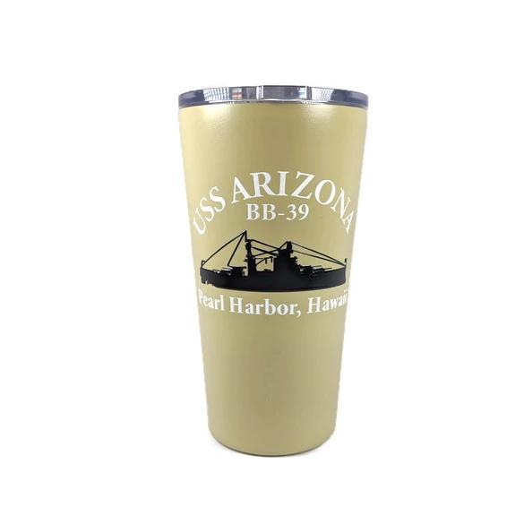 USS Arizona Battleship Tumbler, 16 oz.