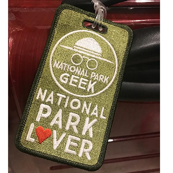 National Park Geek Luggage Tag