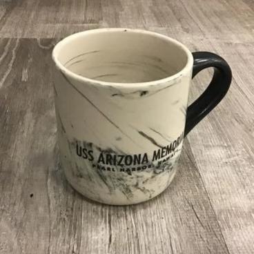 Marble USS Arizona Memorial Mug